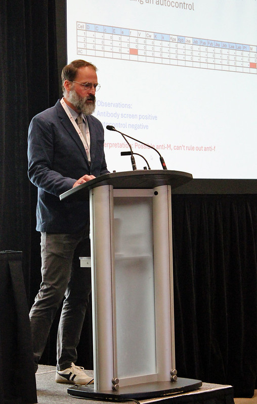 Speaker talking in Saint John's CSTM 2025 Conference